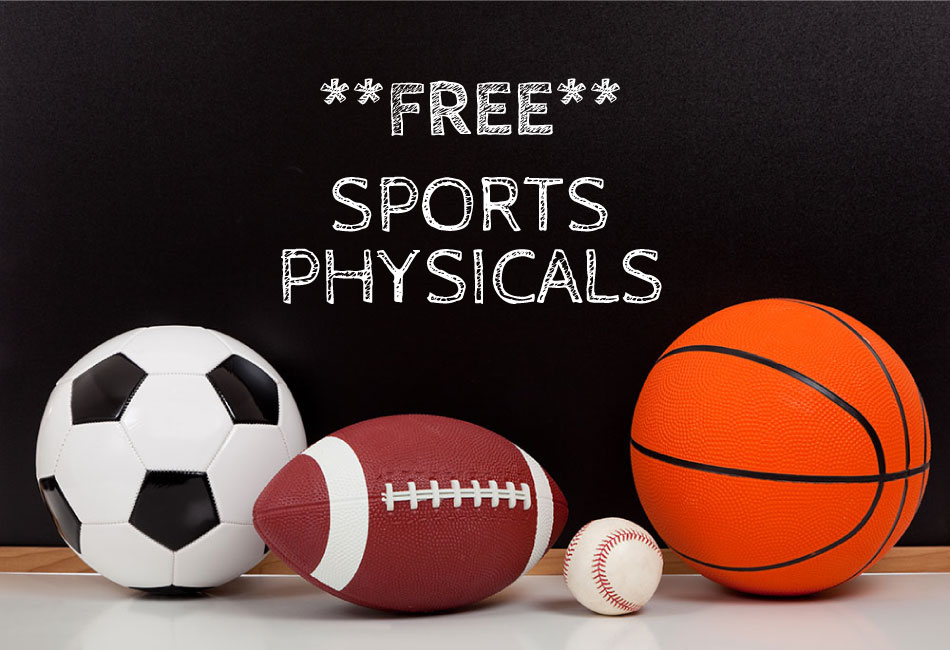Free Sports Physicals for School Year 2019-2020