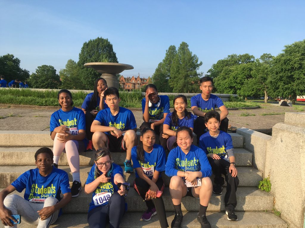 Carver's Run Philly Students Close Out The Season with Bar Association 5K/10K