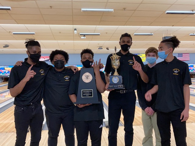 Boys Bowling Team Captures First League Title. Girls Team Finishes Second