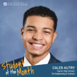 Caleb Autry Wins SDP's Student of the Month in May