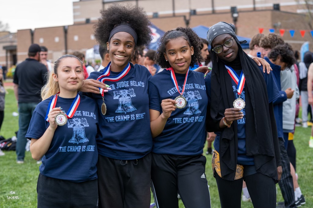 E&S Track and Field Team competed at the Father Judge Relays against