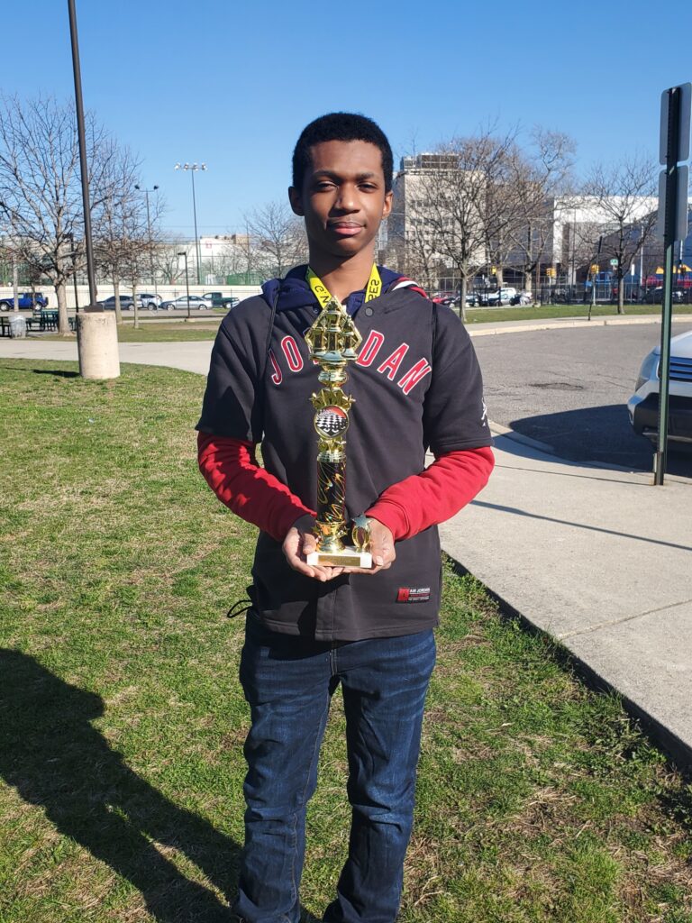 Jordan Goes Undefeated and Takes U800 First Place at City-Wide Chess Tournament