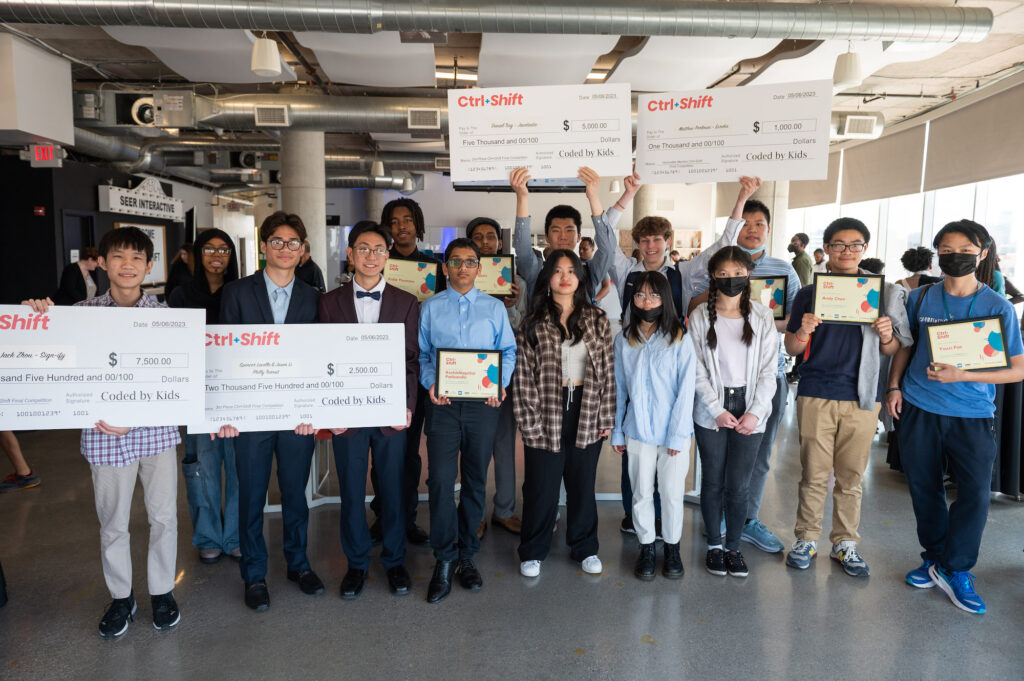 Carver Students Take 3rd Place in Ctrl + Shift Web Design Competition!