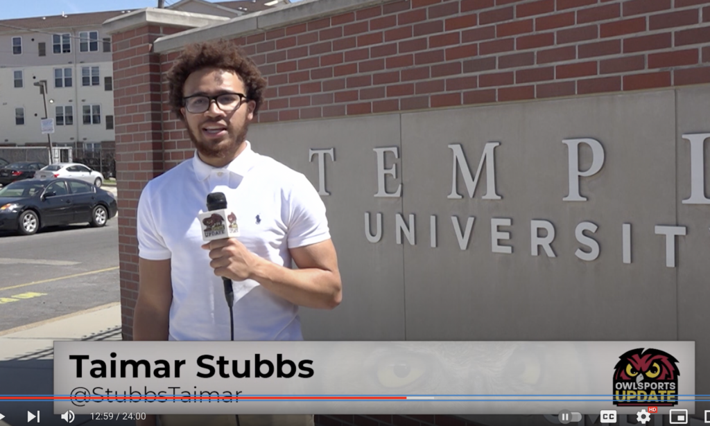 Alum Taimar Reporting for OwlSports! [VIDEO]