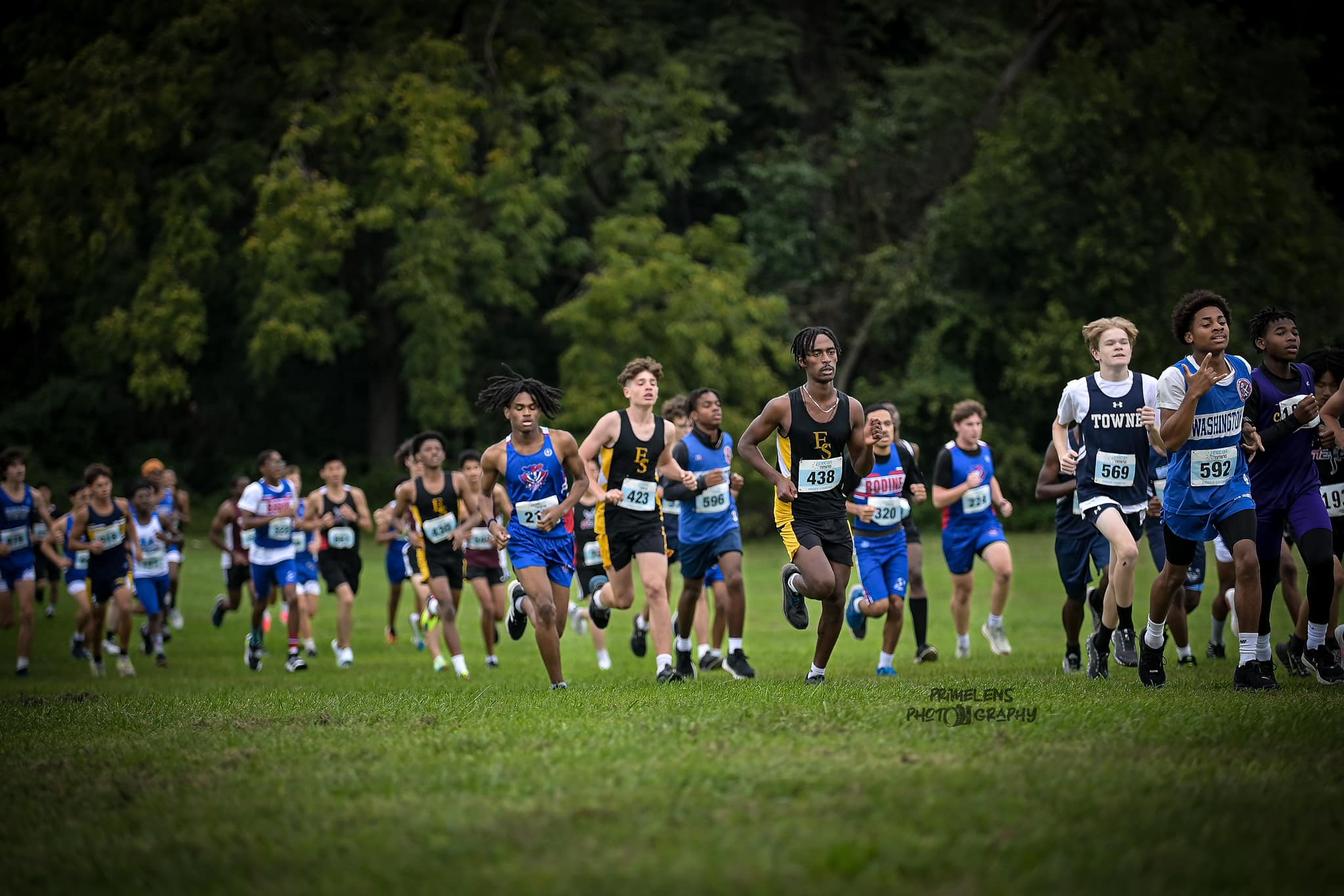 Cross-Country Team Races to Season's Bests At Belmont Plateau