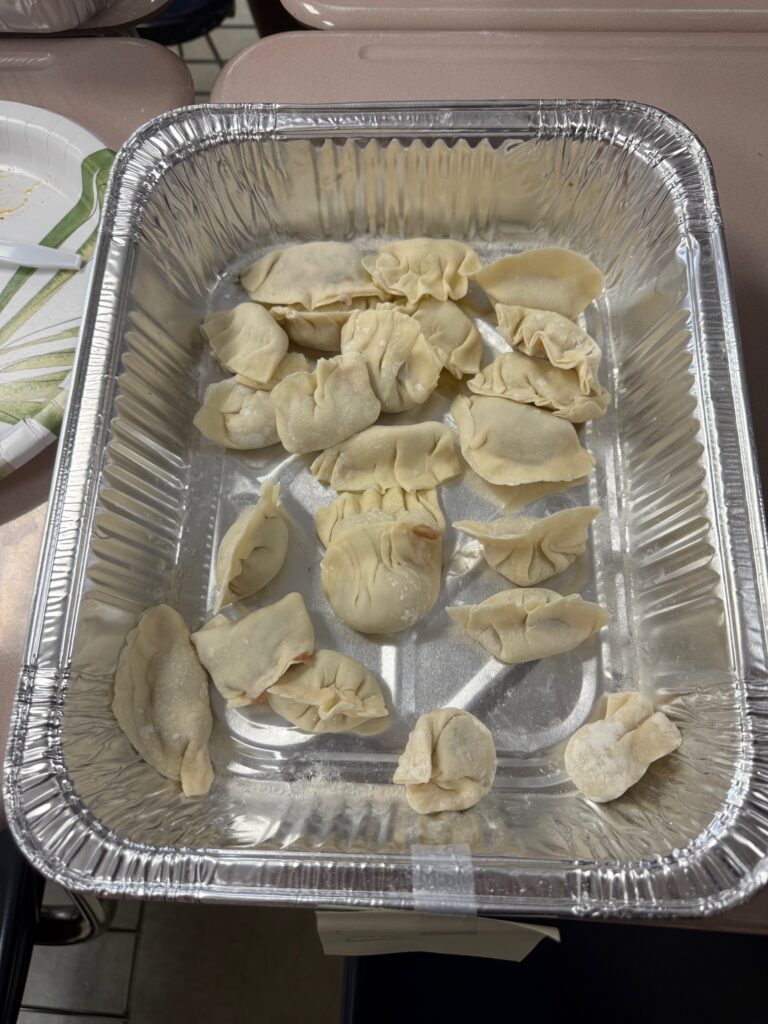 Dumpling Day in Ms. Zeng's Chinese Class