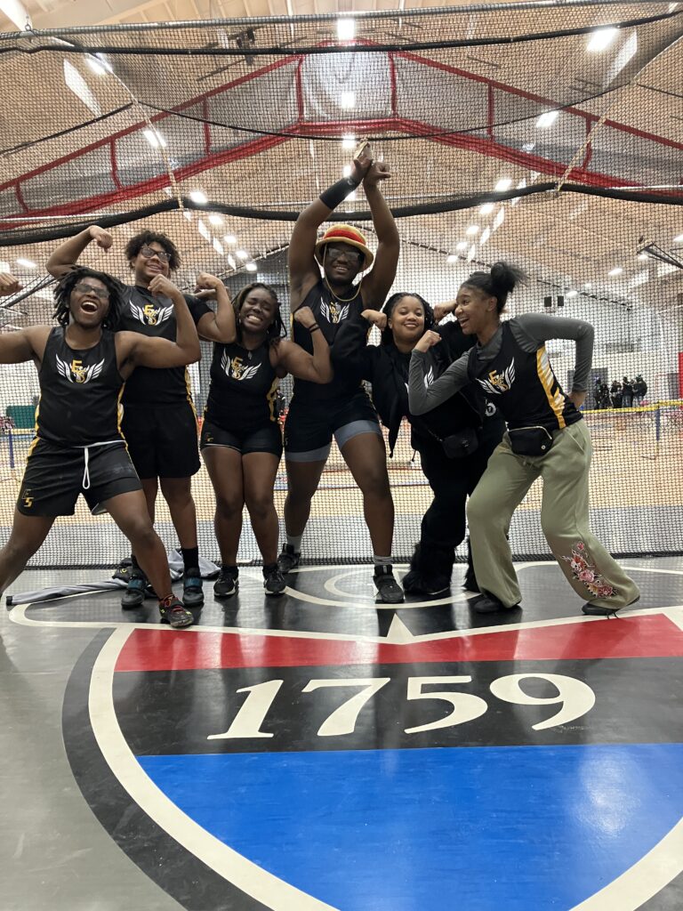 E&S Track Team Wins Big and Throws Far