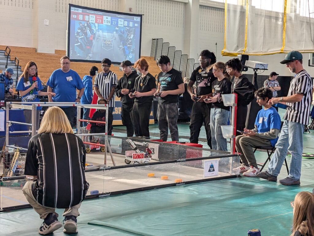 Carver Robotics at the FIRST Tech Challenge Philadelphia Qualifiers