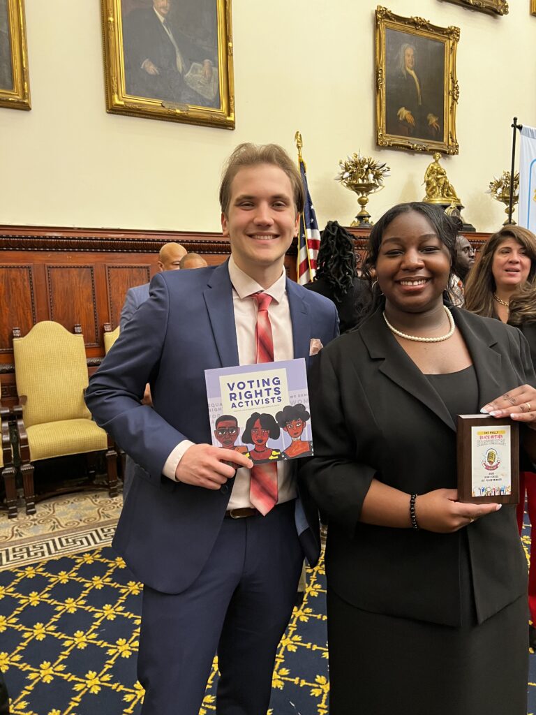Morgan Wins First Place in City Hall Oratorical Showcase