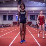 TRACK TEAM BREAKS SCHOOL RECORDS