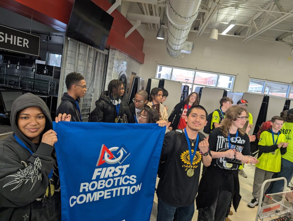 A Debut for the History Books!  Carver Wins FRC Robotics!